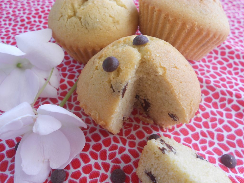 miam, des muffins coco et chocolat