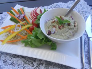 houmous de courgettes