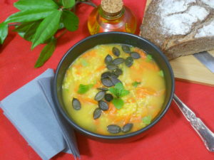 potage au millet recette sans lactose
