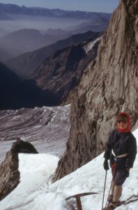 passionnée de montagne