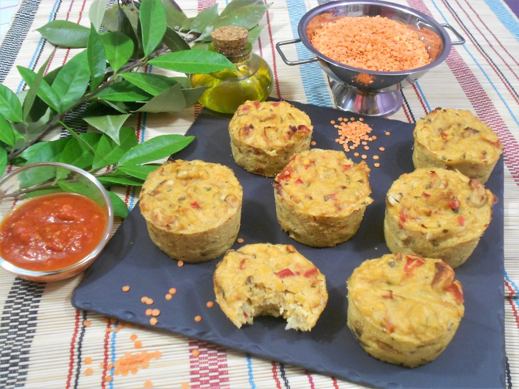 nos meilleurs muffins à la farine de lentilles