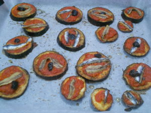 des aubergines pour un régime crétois