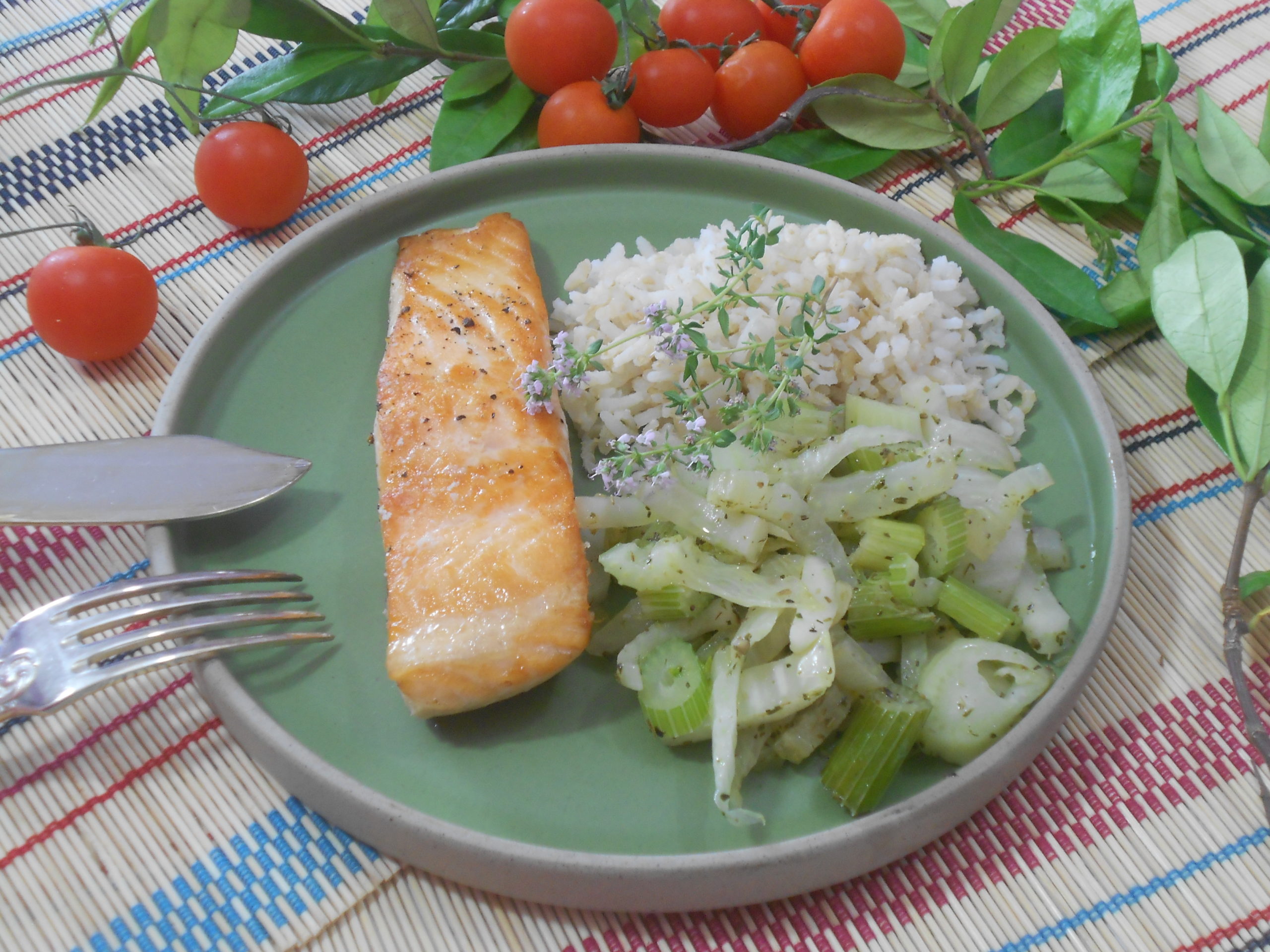saumon et fenouil un aliment protéiné