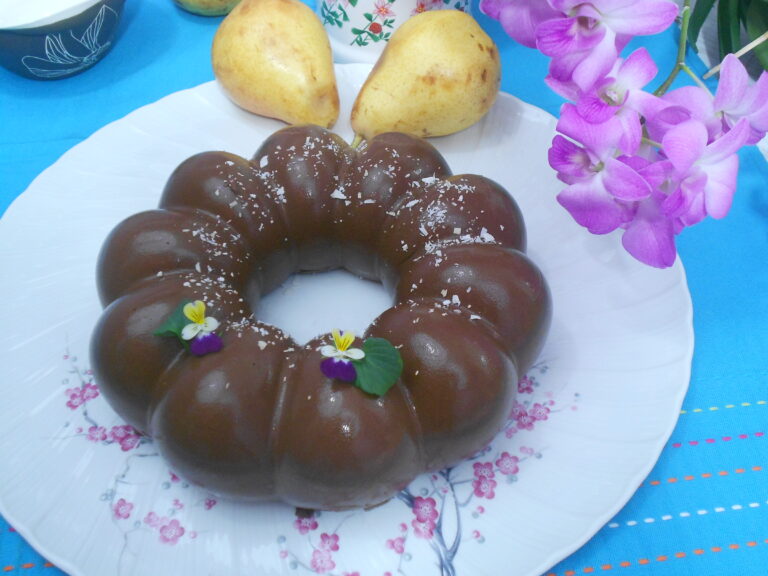 entremets léger au chocolat