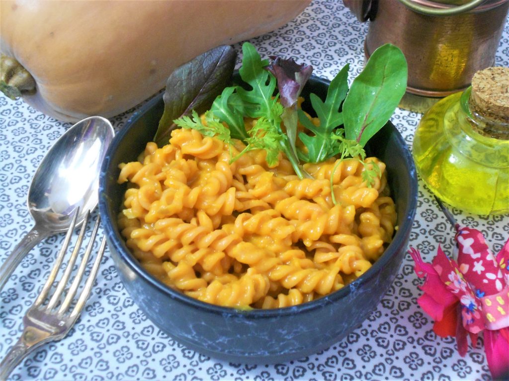 plat de pâtes vegan
