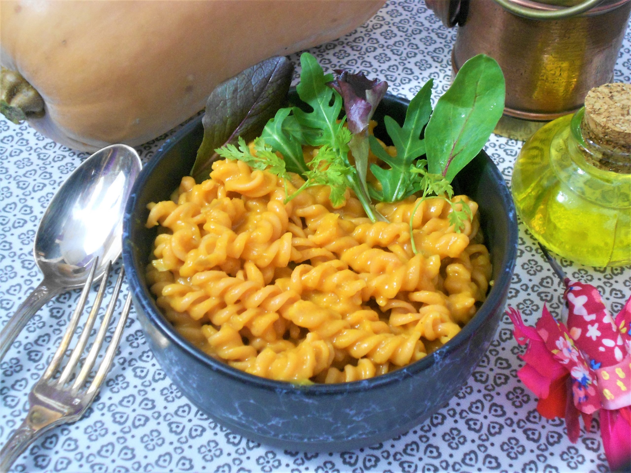 plat de pâtes vegan